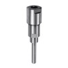 sourcing map Router Collet Extension Rod Converter Adapter 6.35mm to