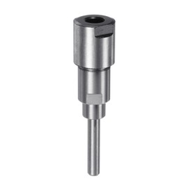 sourcing map Router Collet Extension Rod Converter Adapter 6.35mm to 8mm for CNC Engraving Machine Woodworking Milling Bit