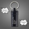 Needzo Pill Holder Keychain, Purse Accessories, Pray Hope and Dont