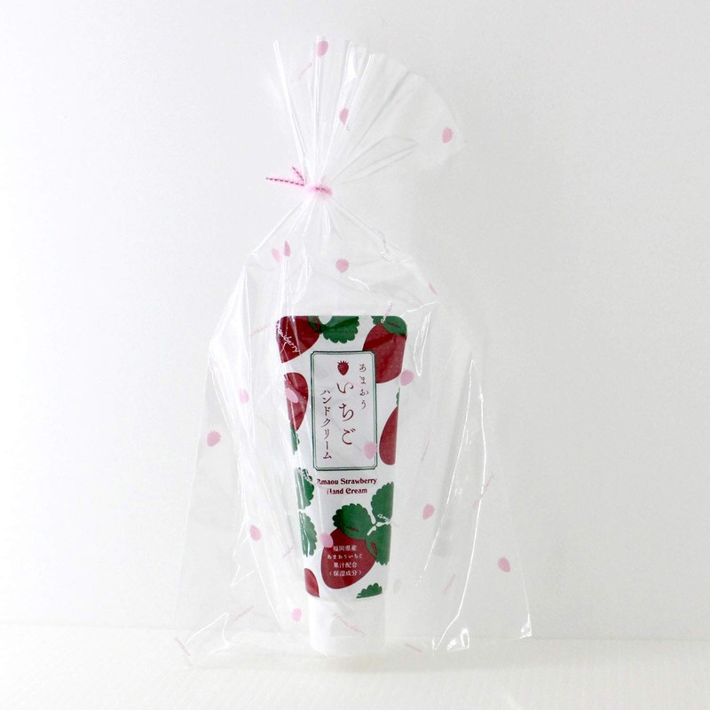 Amao Strawberry Hand Cream (Strawberry Pattern Bag)