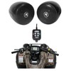Rockville Bluetooth ATV Audio System w/ Handlebar Speakers For Honda