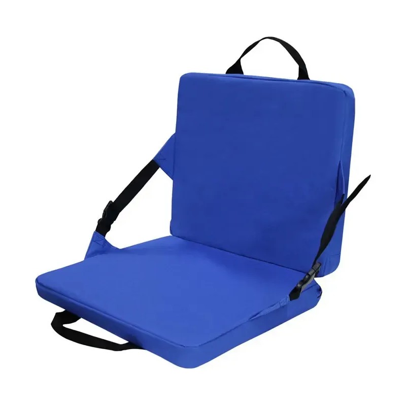 Cojín Plegable Para Silla, Cojín De Estadio Con Respaldo