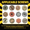 Gifts for Men, 22PCS Upgraded Titanium Damaged Screw Extractor Set