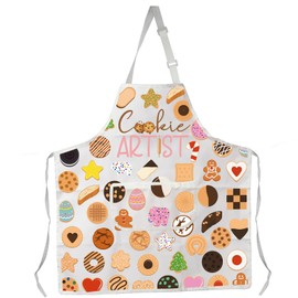 MYSOMY Cookie Artist Apron Cookie Decorator Gift Cookie Maker Cooking Apron Cookie Baker Gift Pastry Chef Apron (Cookie Artist Apron3)