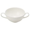 NARUMI(ナルミ) Cup and Saucer Sense Plain White 260cc Bouillon 51799-2913