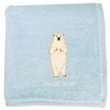 World Shoji 109417 Handkerchief, Animal Handkerchief, Polar Bear