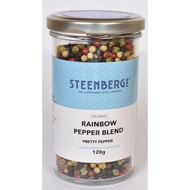 Steenbergs Organic Rainbow Pepper Blend 120g