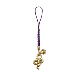 Daio Seisakusho Zodiac Amulet Strap, Lucky Charm, Gold, Die-Cast Rope Strap, Includes Mount, Made in Japan, Realistic Chinese Zodiac, Zinc, Moonstone agate, no jewels moonstone