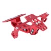 Adjustable License Plate Frame with Light Aluminum Alloy Mudguard Eliminator