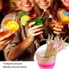 Rowcay 300 Pack White, Pink and Gold Plastic Pearl Cocktail