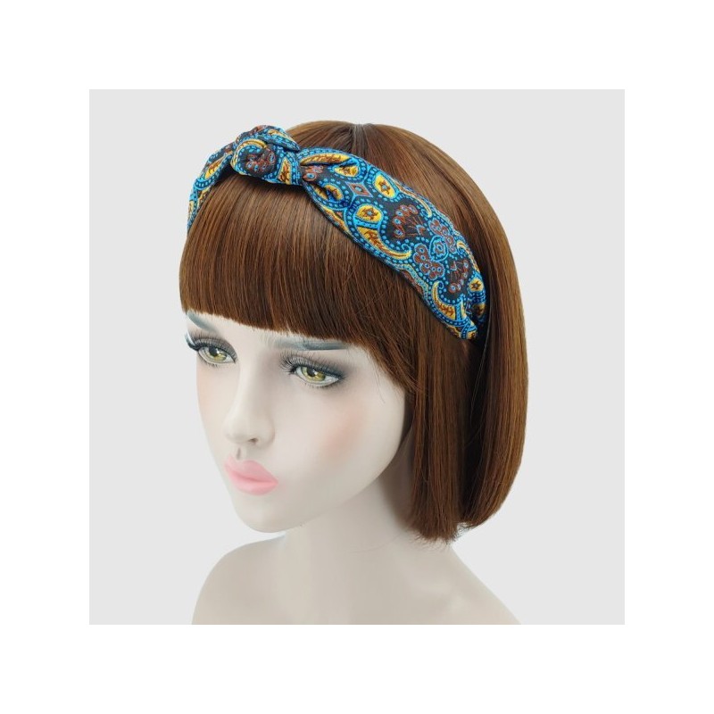 Lala 라라 에스닉 페이즐리 헤어밴드-그린(LALAH206G) Lala Ethnic Paisley Hairband -