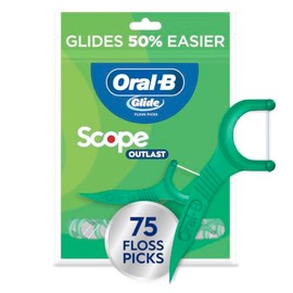 Oral-B ADV Floss Pick W/Scope 75