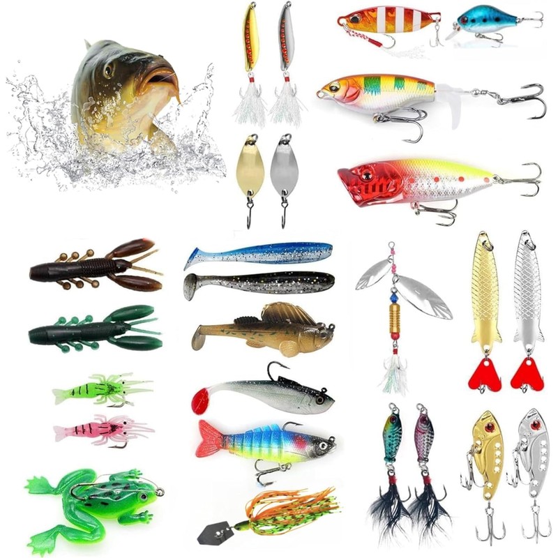 Fishing Advent Calendar 2025 Fishing Lure Advent Calendar 24 Day
