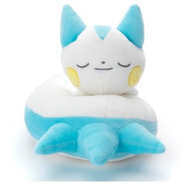 Pokémon Snooze Friends Series Plush Toy, S, Pachirisu, S, Width Approx. 10.2 inches (26 cm)