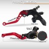 Motorcycle Brake Clutch Pump Lever with Hydraulic Master Cylinder Reservoir