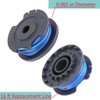 LIYYOO 29092 Replacement Trimmer Spool Line Compatible with Weed Eater