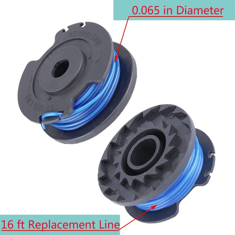 LIYYOO 29092 Replacement Trimmer Spool Line Compatible with Weed Eater