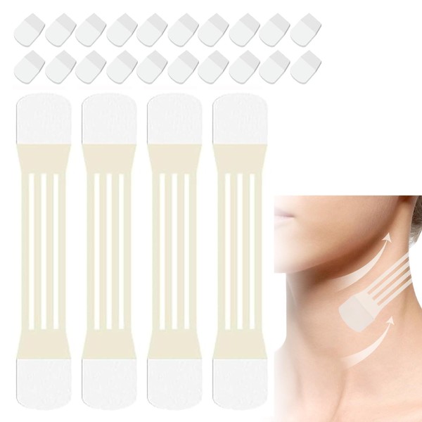 20pcs Neck Tape, Neck Tape Lifting Invisible, Instant Necks and
