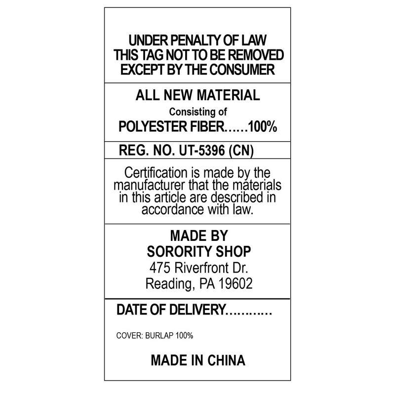 Alpha Omicron Pi Sorority Retro Throw Pillow