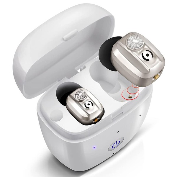 Britzgo Hearing Amplifier"L" Shape Designed Body in 175 Degree Dual Hearing Enhancement
