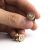 Studs Rivets for Leather, 4mm Studs Heights, Premium Brass Bullet-Shaped