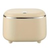 AIMALL Self-Designed Light Luxury Desktop Trash Can – Oval Storage