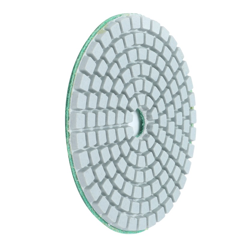 10Pcs 3in Diamond Wet Polishing Pad Soft Grinding Discs Polisher