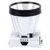 Super Bright Headlamp 90000lm Silver Rechargeable 1600mAh Battery Adjustable Headband