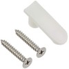 KVK PZK12F2 Shower Hanger with Hose Hook, White