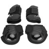 Zerodis Protector de Pierna de Caballo, 2 Pares de Carcasa