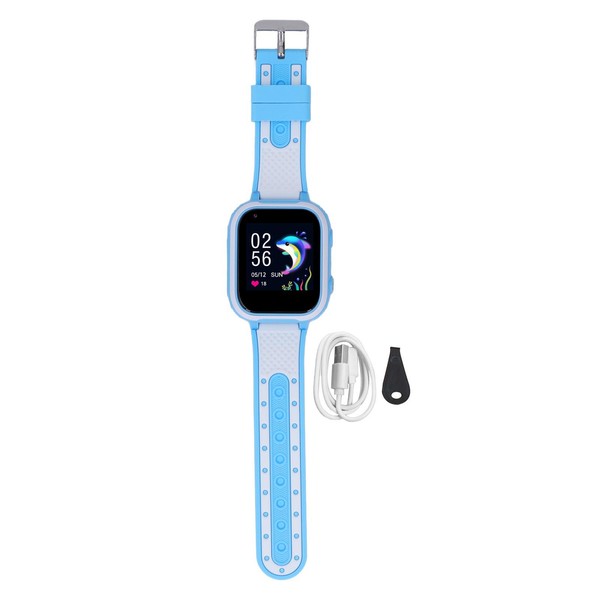 Children Smart Watch Waterproof 4G Video Call Silicone Intelligent Game