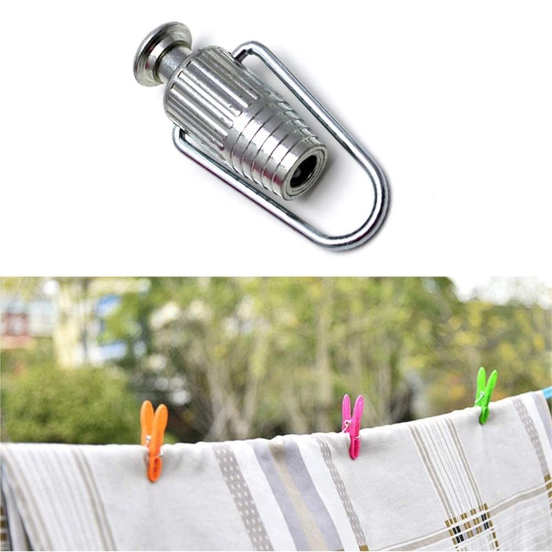 Lightweight Clothesline Tightener Clothes Line Grips Tools for Laundry Home