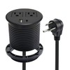 4 LEAF Barra de Alimentación con USB C Carga Rápida