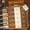 Miniature Paint Brushes with Dry Brush Set for Miniature Painting,