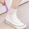 GDFHBD 2 Pieces Mini Plastic Shoe Horns, Portable Shoe Horns,