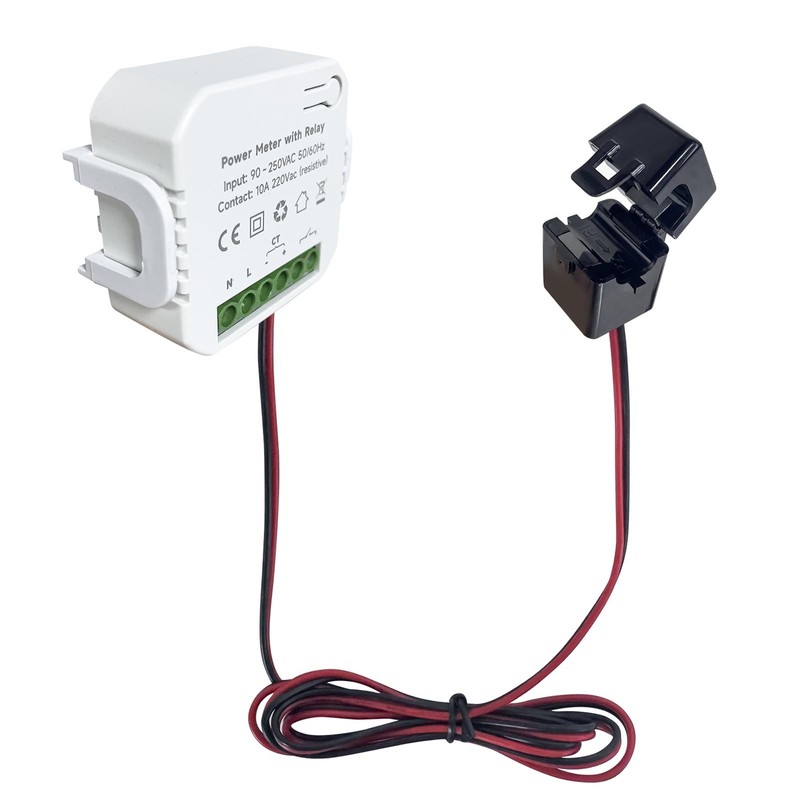 WiFi Smart Energy Monitor Single Phase Clamp Electricity Meter with