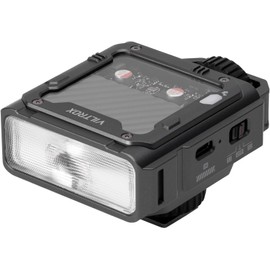 VILTROX Spark Z3 TTL - Flash para cámara, mini flash GN16 con salida de 26 W, ajuste de 7 niveles, reciclaje de 1 s, 650 destellos de potencia completa (Z3-S-Gray (para Sony))