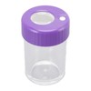 Magnifying Viewing Jar Multifunction Waterproof Magnifying Glass Storage Jar with