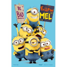 Despicable Me 132 Piece Jigsaw Puzzle Follow Mell! [Clear Stand Puzzle]