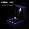 Ring Case LED Light Ring Box 4 Color Gift Box