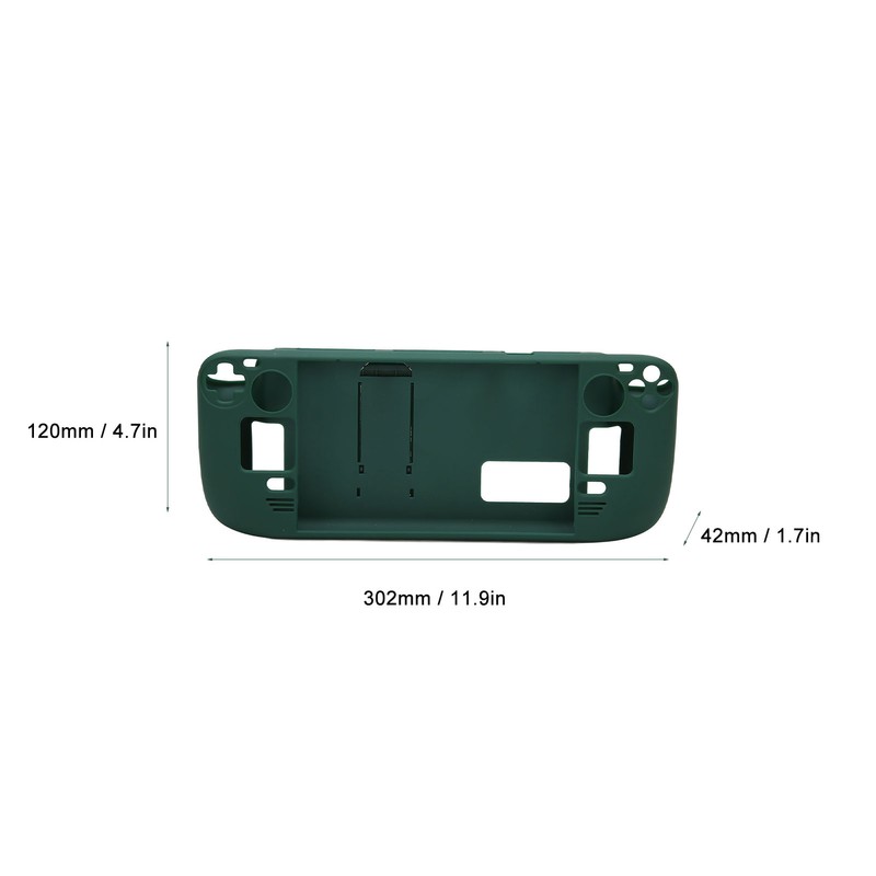 Kickstand Case for Steam Deck Hands Free Full Protection Fingerprint