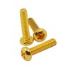Musiclily Basic 3.5x18mm Metal Millimeter Thread Telecaster Bridge Pickup Screw