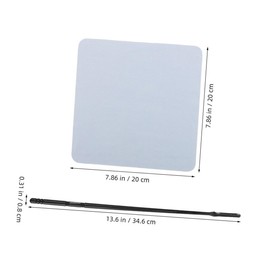 CORHAD Flute Saxophone Cleaning Kit with Rods and Polishing Cloths Portable Wind Instrument Maintenance for Thorough Care of Clarinet Recorder and Woodwind Instruments