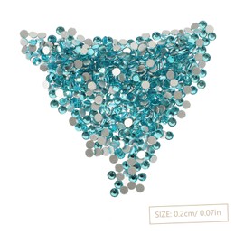 Baluue 1set Nail Rhinestone Decor Flatback Crystals for Nail Art Manicure Supplies for Professional and Home Use