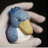 Hej!e Shoebill Sculpture Wooden Object Scandinavian Miscellaneous Goods Interior Doll