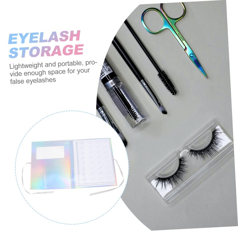 Gogogmee False Eyelash Box with Window View 16 Pairs Lash