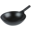 iPro Kitchenware 14" Carbon Steel Chinese Wok *Japanese Style *Round