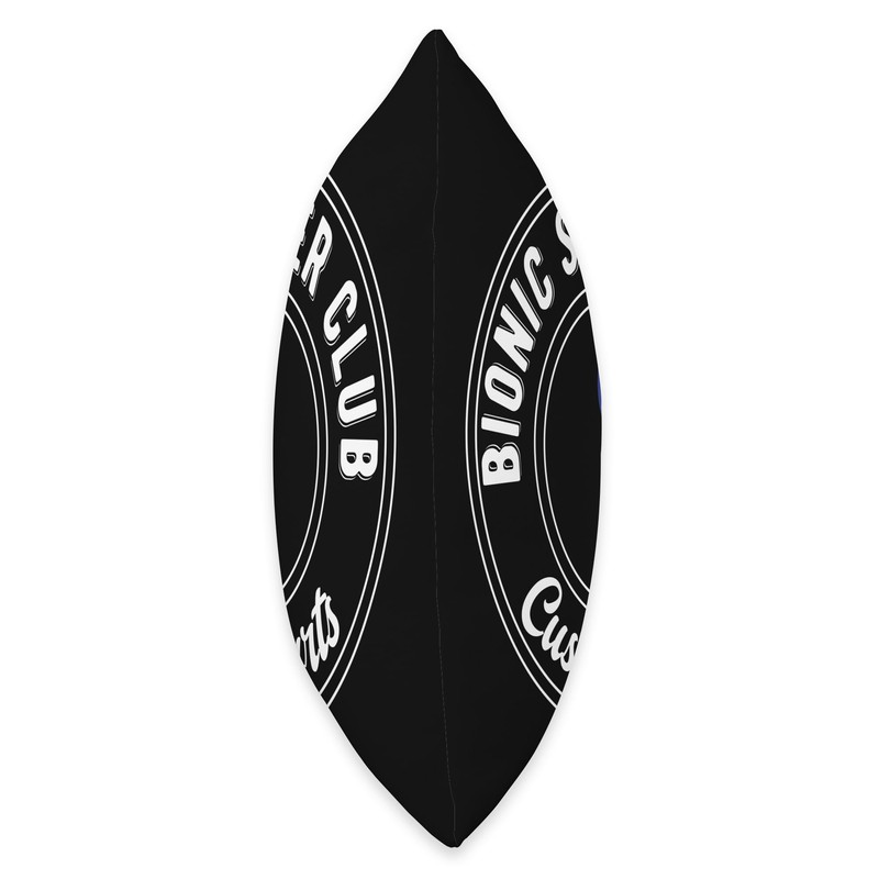 Bionic Shoulder Surgery Recovery Shoulder Surgery Survivor Throw Pillow