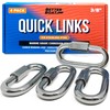 316 Stainless Steel Locking Chain Link, Threaded Quick Link Chain