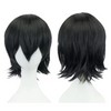 12 Inch Short Bob Wig with Bangs - Synthetic Cosplay